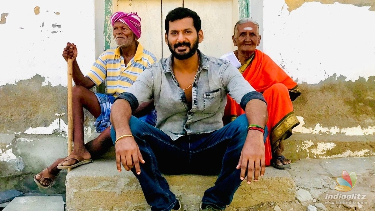 Vishal does a heroic act to help the villagers amid ‘Vishal 34’ shooting!