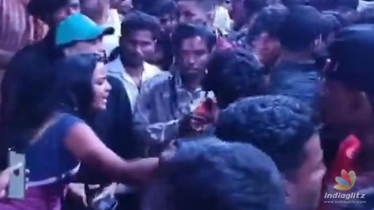 VJ Aishwarya thrashes an unknown person at the ‘Captain Miller’ event - What happened?