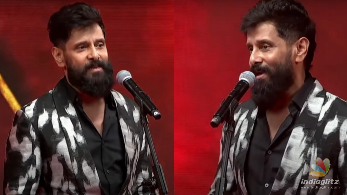 Chiyaan Vikram shares excerpts from his inspiring life story at the Thangalaan audio launch!