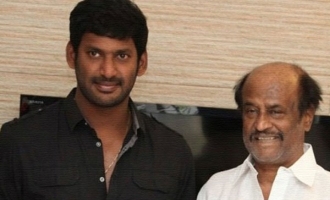 Vishal in support of Rajinikanth