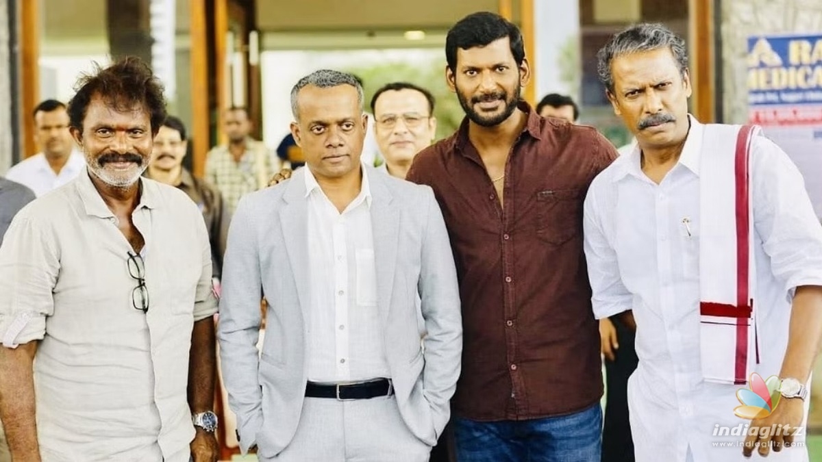 Vishal shares hot updates on the shooting of ‘Vishal 34’ with BTS pic!