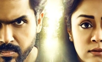 Karthi and Jyothika acting war - 'Thambi' trailer review