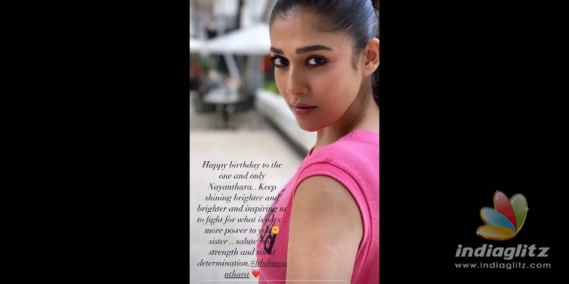 More power to you sister - Samanthas wish to Nayanthara!