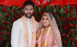 Bigg Boss Aarav gets married to actress Raahei Gayathri Raghuram Snehan Harish Kalyan