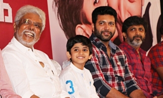 Jayam Ravi Son Aarav's Birthday Celebration in Tik Tik Tik Movie Success Meet