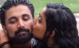 Actress Abhirami kissing ex lover Niroop in Bigg Boss Ultimate