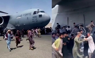 Afghanistan: Real people fell from the plane in a desperate attempt to escape - Details