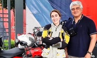 Thala Ajith latest pictures with Biker Maral Yazarloo Valimai glimpse video update valimai relesae date