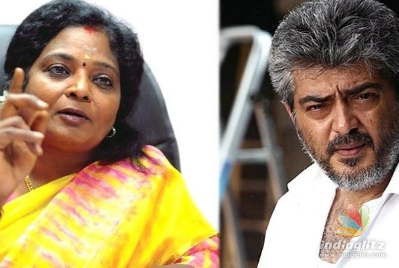 Tamilisai Soundarajan reacts to Thala Ajiths statement