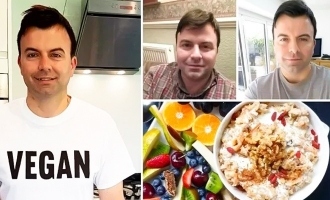 Ex-alcoholic who almost died turns his life around by going vegan