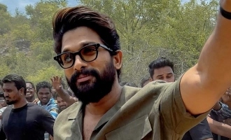 Allu Arjun teams up with Instagram to give the fans a closer look at 'Pushpa 2'! - Viral video