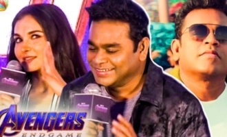 Avengers Director Reaction for Marvel Anthem : AR Rahman Speech