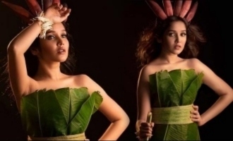 Anikha Surendran dressed in banana leaves blazing new photoshoot