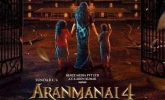 Sundar C's 'Aranmanai 4' festive release date announced officially