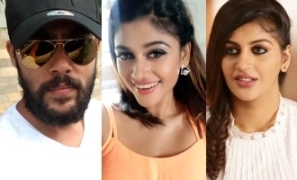 Oviya and Yashikaa Aanand give a boost to Arav