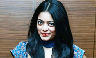 Janani Iyer at Thalappakatti Superwoman 2018 Award