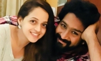 Bhavana celebrates nine years of love