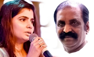 Chinmayi shares another Me Too allegation against Vairamuthu!