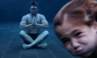 'Thor' hero Chris Hemsworth's son trolls his underwater meditation funny video