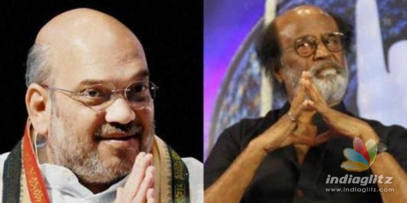 Superstar Rajinikanth heaps praise on Amit Shah for handling Kashmir