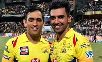 Thala Dhoni refuses to autograph Deepak Chahar's jersey? - Watch video