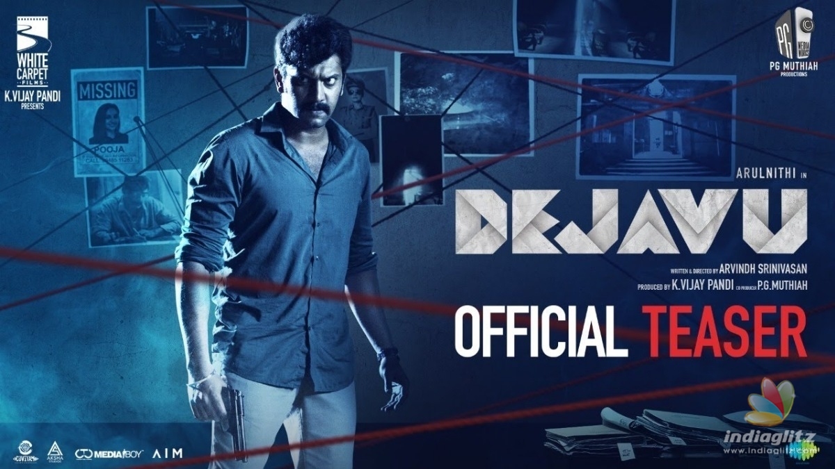 Arulnithi’s mystical thriller ‘Dejavu’ teaser is mind-blowing!