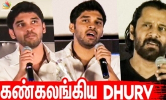 I am nothing without my father - Dhruv Vikram emotional speech