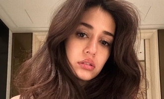 'Kanguva' actress Disha Patani raises the summer heat in a glass cage - Check the ultra glam video 