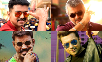 Vijay 3, Ajith 3, Suriya 3 and Dhanush 2