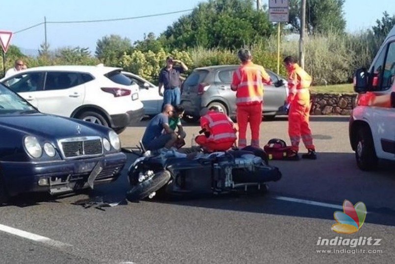 George Clooney injured in an accident