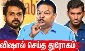 Truth behind my Vishal-Karthi movie drop - Ishari Ganesh untold stories about Nadigar Sangam