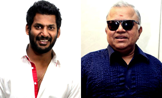 Vishal's father in Radharavi's role