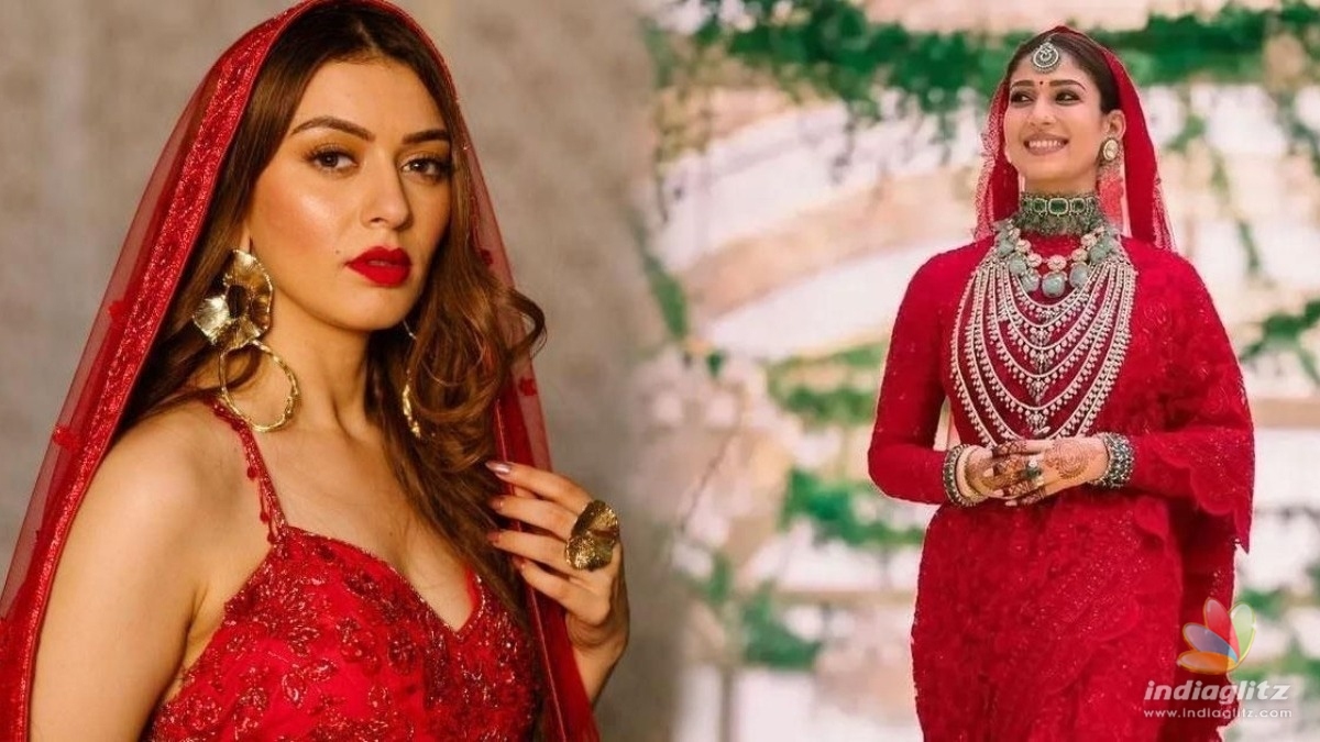 Hansika overtakes Nayanthara with regards to wedding - DEETS