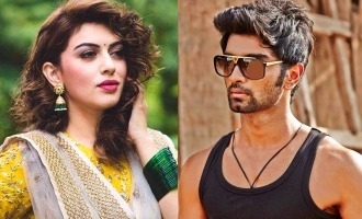 Atharvaa & Hansika team up for the 'Darling' man