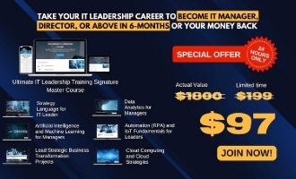 Ultimate IT Leadership Training Bundle - CIO OFFER!!