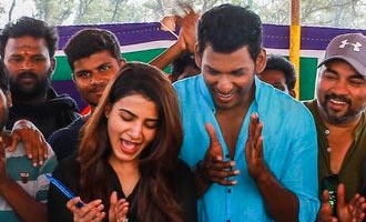 Vishal Samantha IrumbuThirai shoot wrapped up