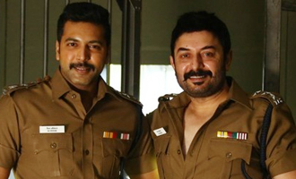 Villain Jayam Ravi and Hero Arvind Swami in 'Bogan'!!!