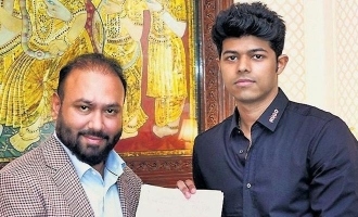 Thalapathy Vijay Son jason sanjay met a leading actor Dulquer Salman Sivakarthikeyan