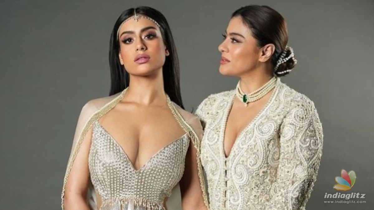 Veteran actress Kajol competes with daughter Nysa Devgan in latest glam photoshoot