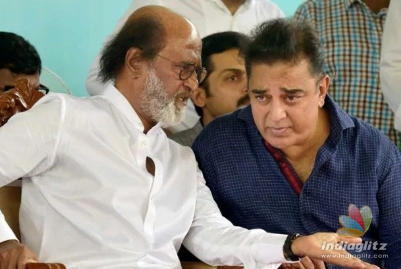 Superstar Rajinikanth wishes Kamal Haasan Makkal Neethi Maiam first year 