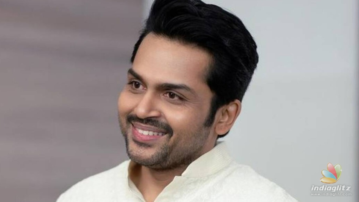 Karthi turns playback singer once again - Official details