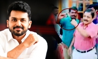 Karthi opens up about Sivakumar's Selfie controversy