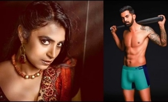 Actress Kasthuri comments on KL Rahul underwear advertisement