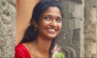 Asuran in actress Keerthi Pandian's house,  pic goes viral