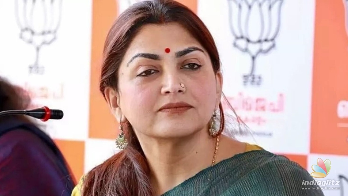 Case filed against veteran actress turned politician Khushbu - Details