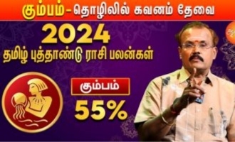 தமிழ் புத்தாண்டு பலன்கள் 2024: கும்ப ராசிக்கு 2024 குரோதி வருடம் எப்படி இருக்கும்? யதார்த்த ஜோதிடர் ஷெல்வீ சொல்கிறார்!