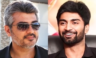 Atharvaa is a Thala fan!