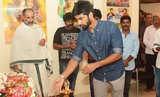 Atharva's 'Kurudhi Aatam' Movie Pooja