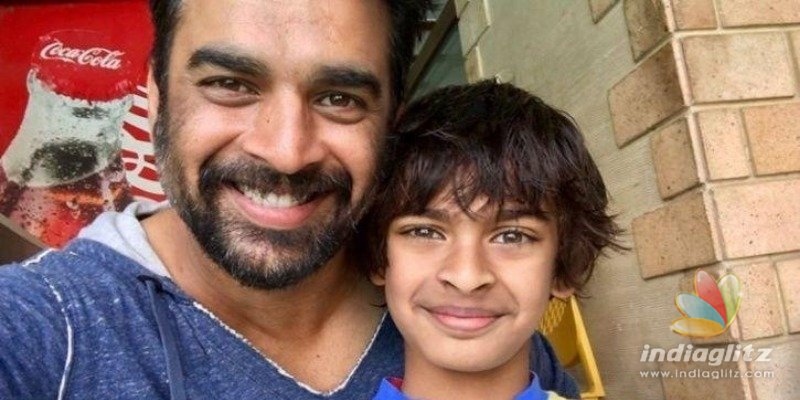 Madhavans son makes him proud!