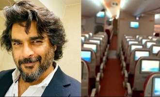 Check out video of Madhavan's strangest flight experience - Its scary!